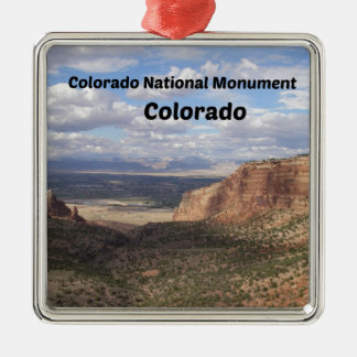 Colorado National Monument, CO Metal Ornament