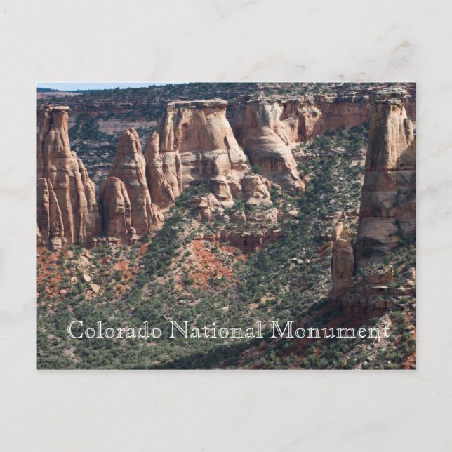 Colorado National Monument Travel Postcard (Front)