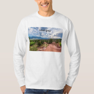 Colorado Pikes Peak Evening Hike Long Sleeve Top