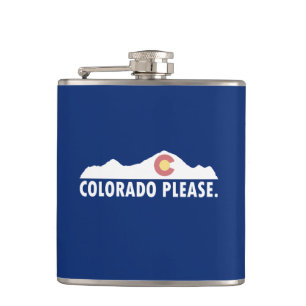 Colorado Please Hip Flask