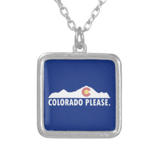 Colorado Please Silver Plated Necklace