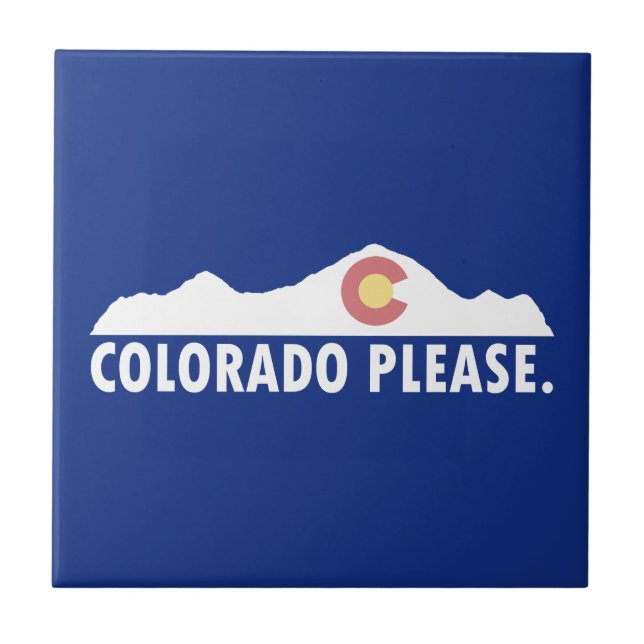 Colorado Please Tile (Front)