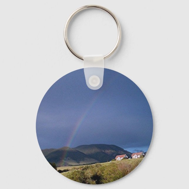 colorado rainbow keychain (Front)