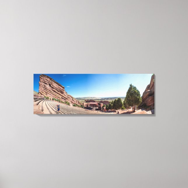 Colorado Red Rocks Arena Canvas Print (Front)