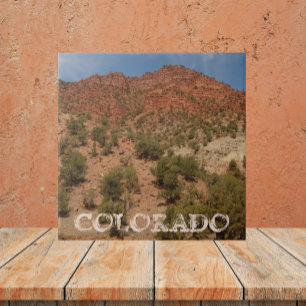 Colorado Red Rocks Landscape Tile