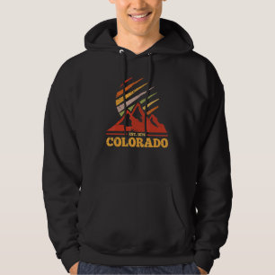 Colorado Retro Vintage Sports Hoodie