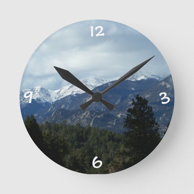 Colorado Rockies Wall Clock (Front)