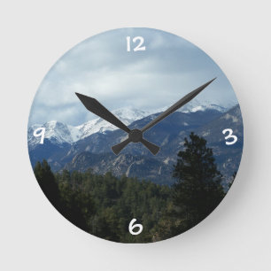 Colorado Rockies Wall Clock