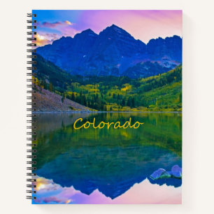 Colorado Rocky Mountains and Lake Notebook
