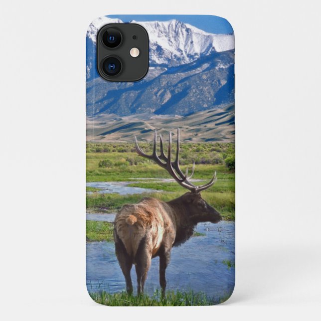 Colorado Rocky Mountains Elk Case-Mate iPhone Case (Back)