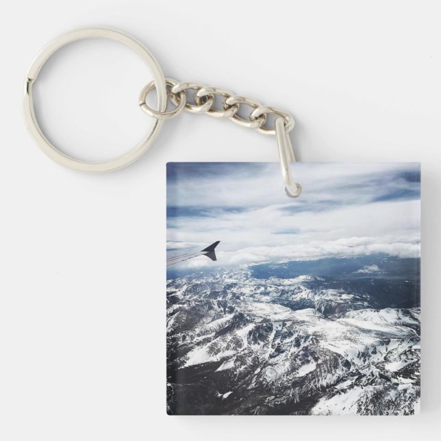Colorado Rocky Mountains Keychain (Front)