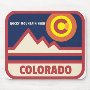 Colorado Rocky Mountains Mouse Pad