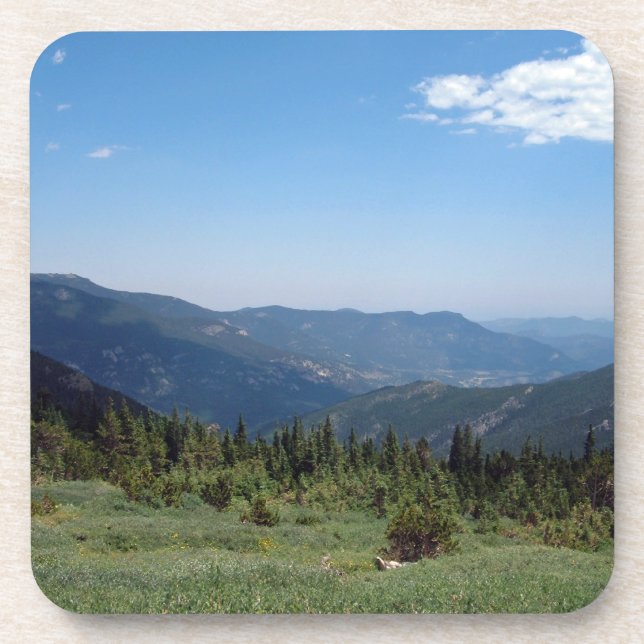 Colorado Rocky Mountains Panorama Coaster (Front)
