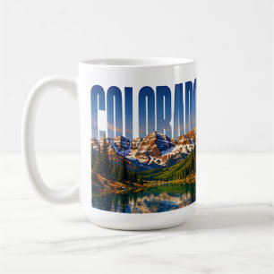 Colorado Rocky Mountains Scenic Outdoor Adventure Coffee Mug