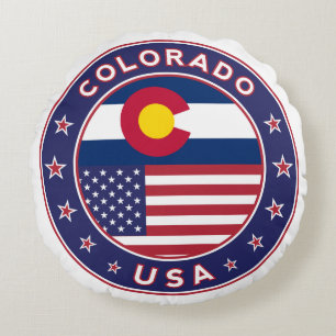 Colorado Round Pillow
