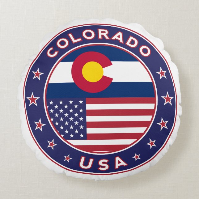 Colorado Round Pillow (Front)