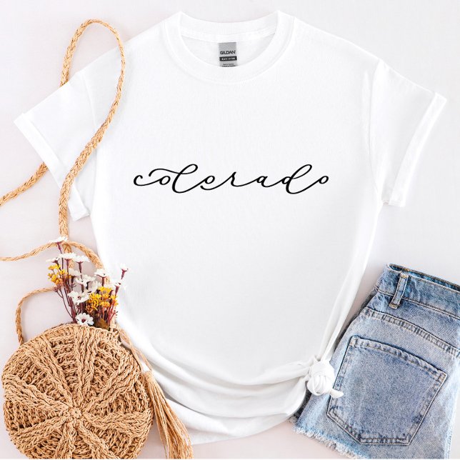 Colorado Script State Women’s T-Shirt (Creator Uploaded)