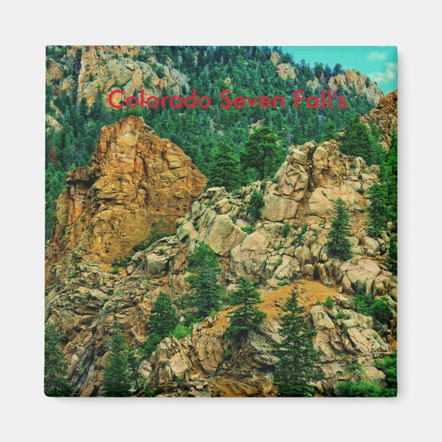 Colorado Seven Falls Magnet ! (Devant)