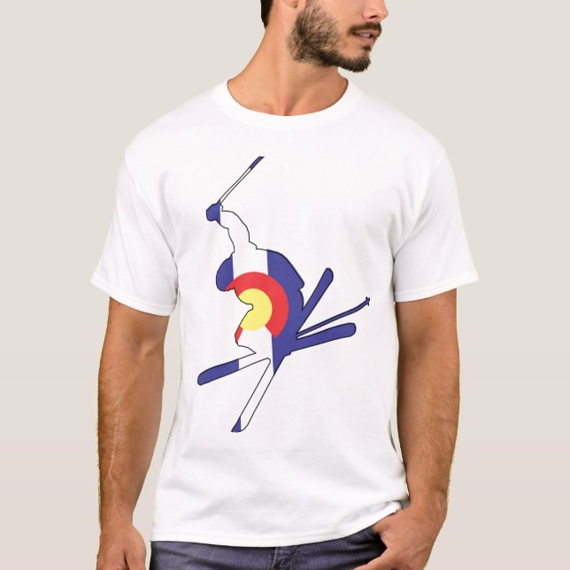 Colorado Skier T-Shirt (Front)