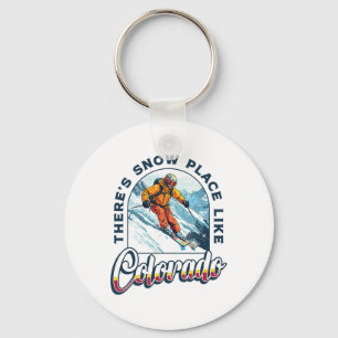 Colorado Skiing Holidays Colorado Aspen Ski Resort Keychain
