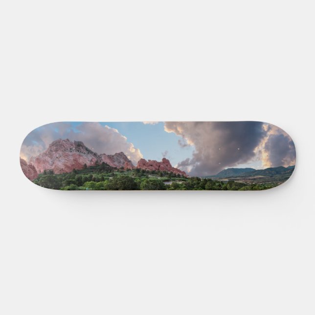 Colorado Sleeping Giant Sunrise Skateboard Deck (Horz)