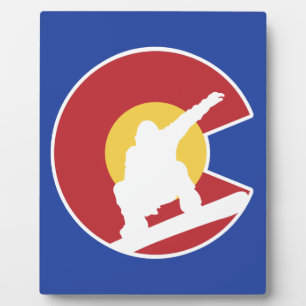 Colorado Snowboard Plaque