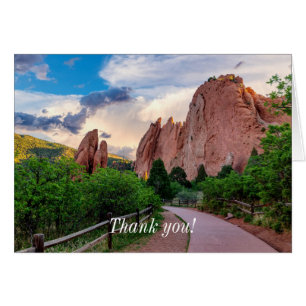 Colorado South Gateway Carte de remerciements du m