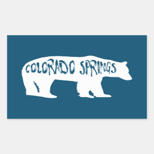 Colorado Springs Bear Sticker