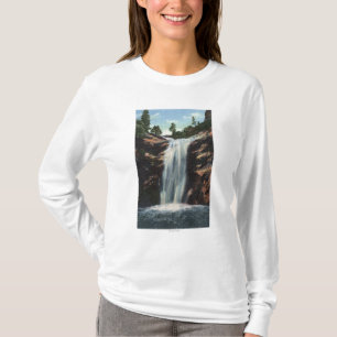 Colorado Springs, CO - Bridal Veil Falls T-Shirt