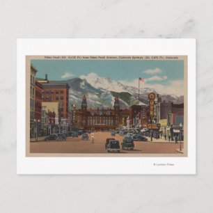 Colorado Springs, CO Postcard