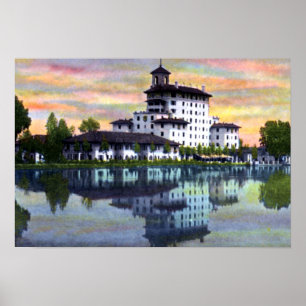 Colorado Springs Colorado Broadmoor Hotel Poster