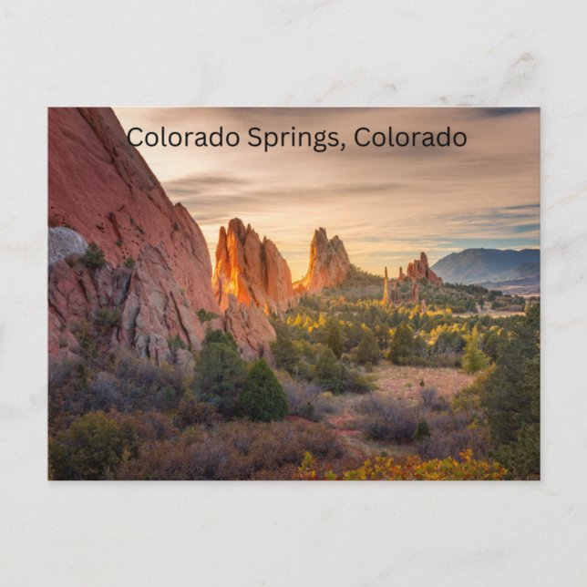 Colorado Springs, Colorado Carte Postale (Devant)