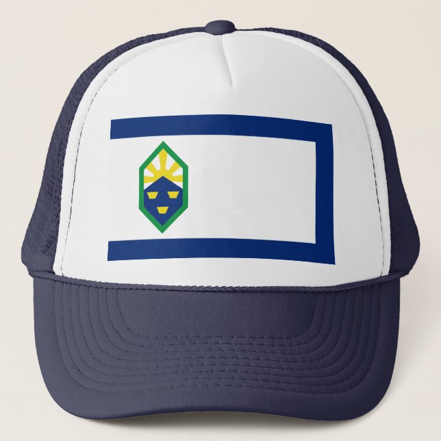 Colorado Springs Flag Trucker Hat (Front)