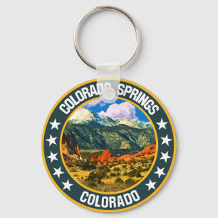 Colorado Springs Keychain