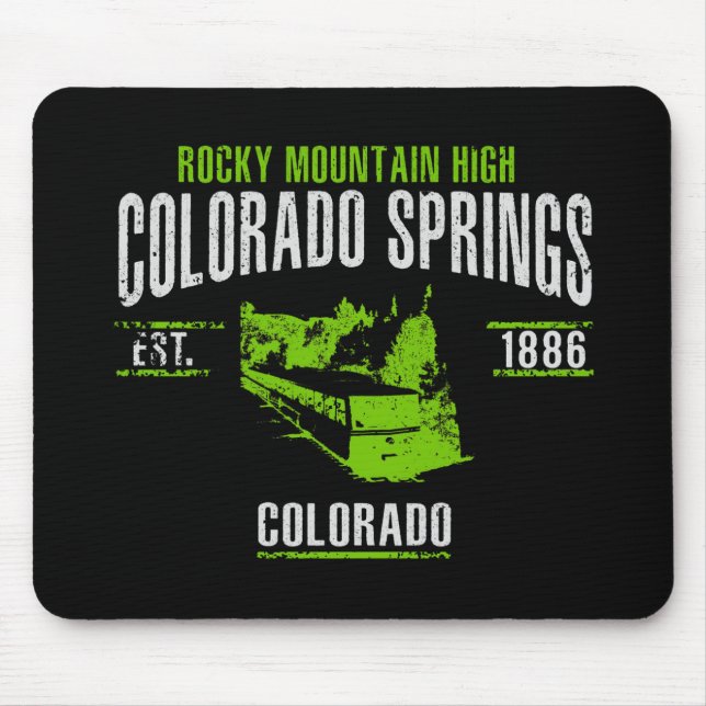 Colorado Springs Mouse Pad (Front)