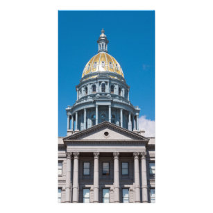 Colorado State Capitol Dome and Portico Card