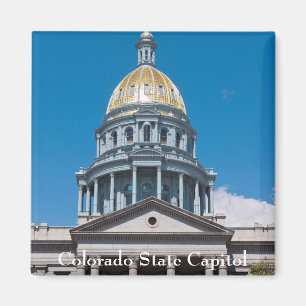 Colorado State Capitol Dome and Portico Magnet