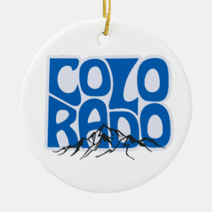 Colorado State Christmas Tree Ornament