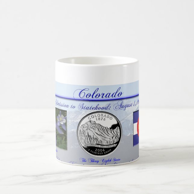 Colorado State Commemorative Coffee Mug (Center)