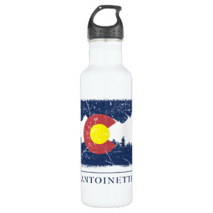 Colorado State Flag 710 Ml Water Bottle