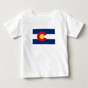 Colorado State Flag Baby T-Shirt