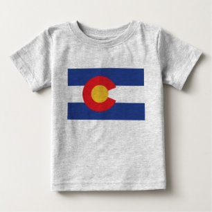 Colorado State Flag Baby T-Shirt