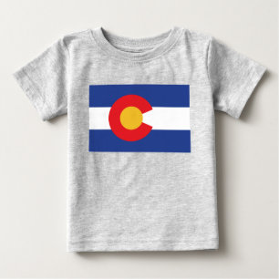 Colorado State Flag Baby T-Shirt