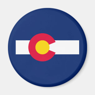Colorado State Flag Design Magnet