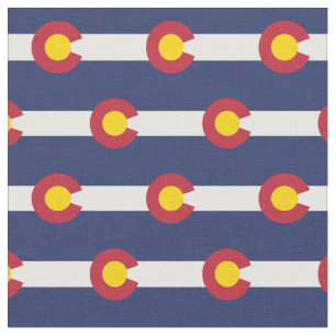 Colorado State Flag Fabric