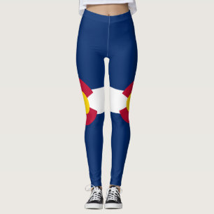 Colorado State Flag Leggings