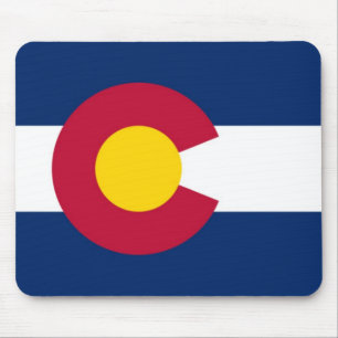 Colorado State Flag Mouse Pad