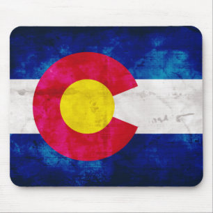 Colorado State Flag Mouse Pad