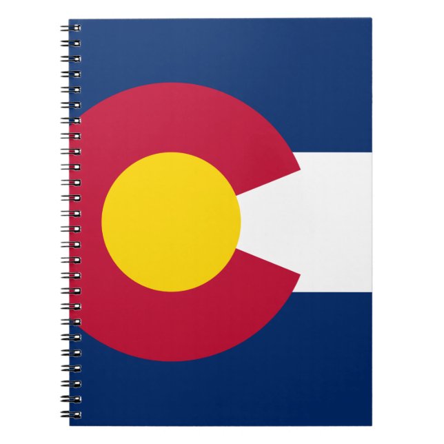 Colorado State Flag Notebook (Front)