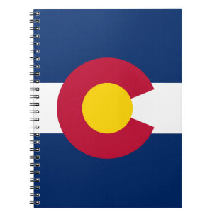 Colorado State Flag Notebook